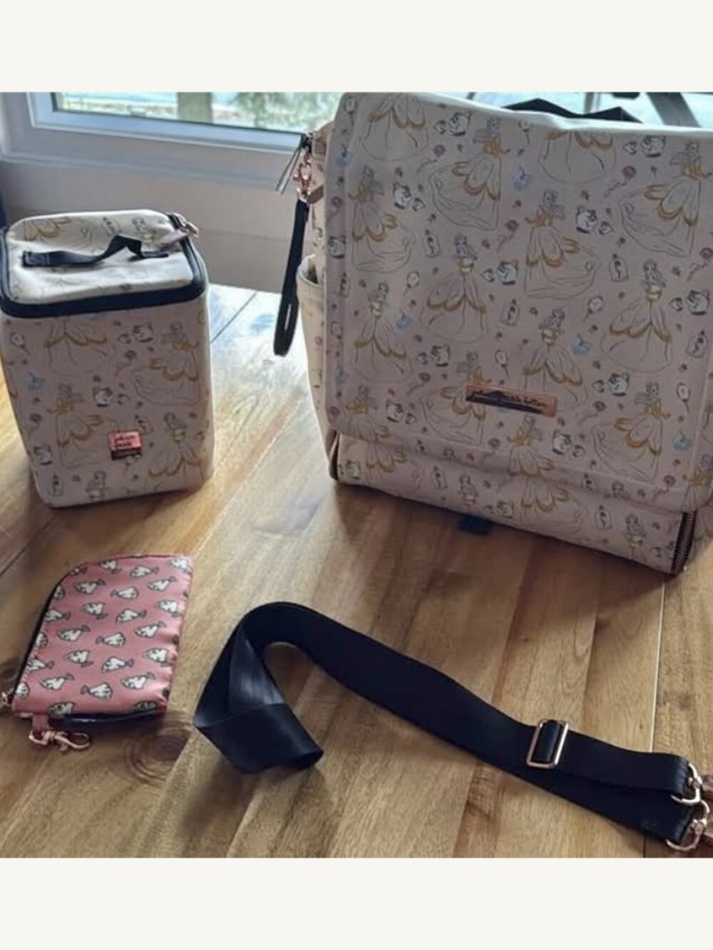 Petunia Pickle Bottom x Disney Whimsical Belle Boxy Backpack